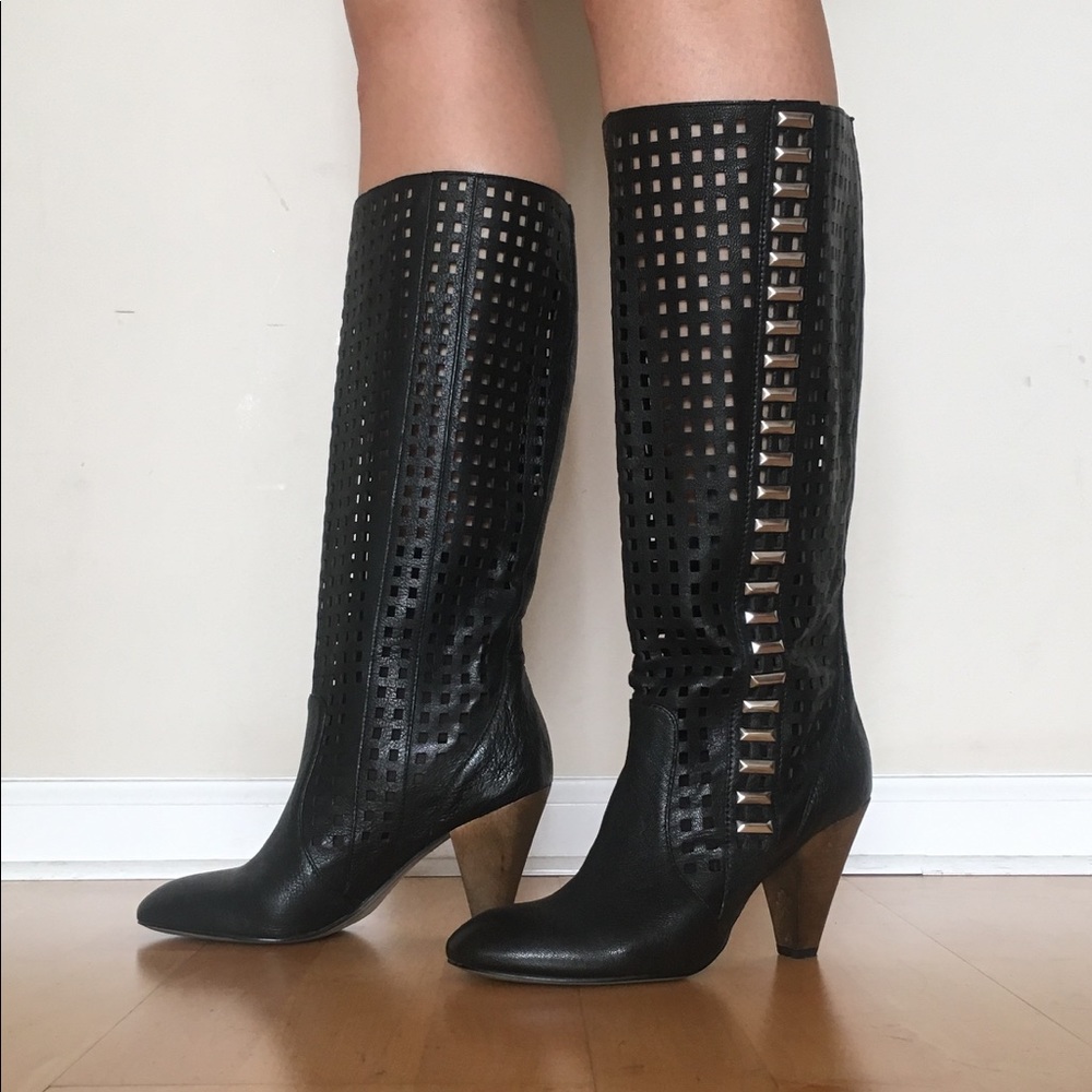 Miss Sixty perforated boots #38
